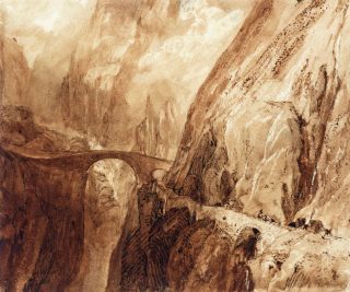 Devil's Bridge, Mt St Gothard (1806-07)