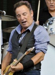 Bruce Springsteen durante lo show di Helsinki